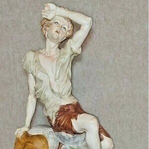 Rare Giuseppe Armani Vintage Art Sculpture Ceramic Decorative Statue Figurine